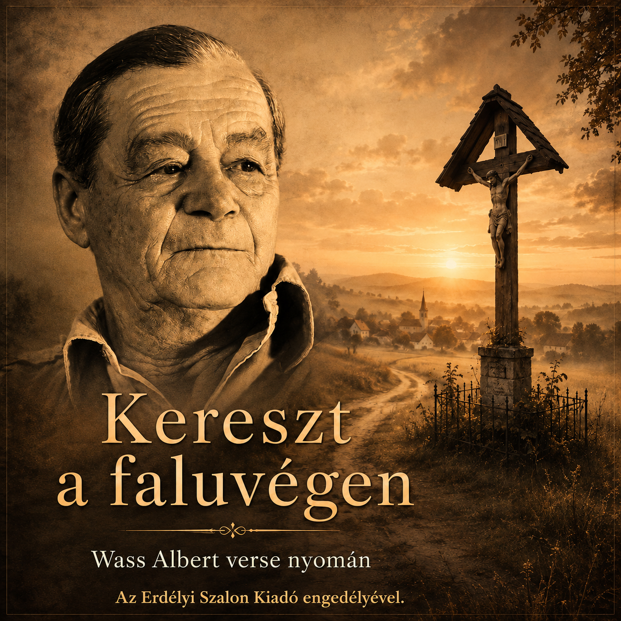 Kereszt a faluvégen dal borító